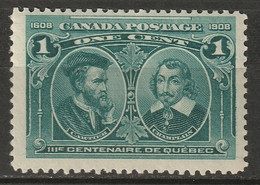 Canada 1908 Sc 97  MLH* - Nuovi