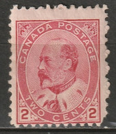 Canada 1903 Sc 90  MH* Torn Corner - Nuevos