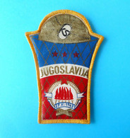 YUGOSLAVIA BASKETBALL FEDERATION - Association Of Basketball Referees Patch Basket-ball Referee Pallacanestro Baloncesto - Habillement, Souvenirs & Autres