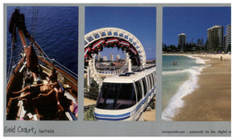 (DD 9) Australia - Gold Coast With Monorail (special P/c) Snoopcards Digital Age - Gold Coast