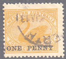 WESTERN AUSTRALIA   SCOTT NO 103   USED    YEAR   1912 - Gebruikt