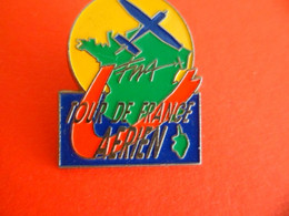 Pins  Avion Aviation Tour De France Aérien - FNA - Inclus La Corse - Des Années 1990 - Avions