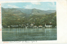 Gersau 1903; Ortsansicht - Nicht Gelaufen. (Gebr. Wehrli, Kilchberg-Zürich) - SZ Schwyz