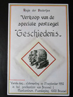 Herdenkingsblad (2x) Brabantse Omwenteling 1992 Met Zegel OBP2482 Met 7 Versch. Afstempelingen - Erinnerungskarten