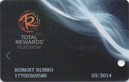 Carte Casino : Total Rewards ® Platinum : Près De 40 Sites © 2013 - Casino Cards