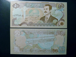 Error Printing UNC Banknote Iraq P-83 1994 50 Dinars, - Iraq