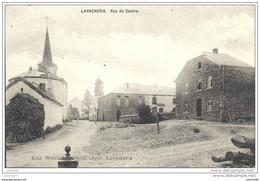 LAVACHERIE ..-- Rue Du Centre  . Réfection Du Toit De L' Eglise !!! - Sainte-Ode