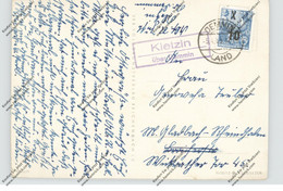 0-2030 DEMMIN - KLETZIN, Postgeschichte, Landpoststempel 1955 - Demmin