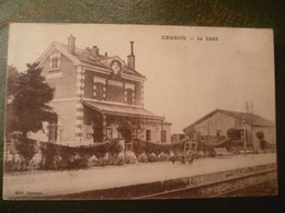 CPA - SELECTION - CESSON - La Gare - Cesson