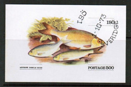 SWEDEN---ISO ISLAND  1973 (Fish) LOCAL VF USED (Stamp Scan #740) - Emissioni Locali