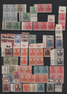 GERMANIA STAMPS ONE PLATES WITH MINT N/H STAMPS  8 PC OF THE 29 PC'S TOP LABEL ARE HINGS - Nuevos