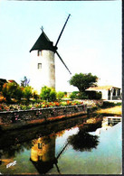 ► MOULIN à VENT   Sud-Vendéen Marais Poitevin -  Moulin "Dit De St Esprit" BEAUVOIR Sur MER  (Salt Marsh Windmill) - Beauvoir Sur Mer