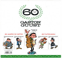 Guust Flater Wordt 60 - Gaston Lagaffe 60 Ans. - Blocks & Kleinbögen 1962-....