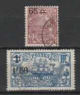 NOUVELLE CALEDONIE 1924-27 YT N° 131 Et 135 Obl. - Oblitérés