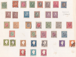 Islande Petite Collection De 36 Timbres N°13-34/42-47/53-55/58-62/67-69-70-71- Service N°19-20-24 Etc Tout état - Collections, Lots & Séries