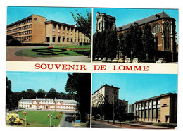 LOMME  59  Souvenir . Multivues Avec 4 Photos .1974 - Lomme