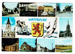WATTRELOS  59  Multivues Avec 10 Photos + Vélo + Plongeurs Et Blason 1975 - Wattrelos