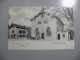 A482 . CPA. SUISSE. Soleure. Hotel E La Poste. Mariastein.  Beau Plan Animé . Non écrite - Metzerlen-Mariastein