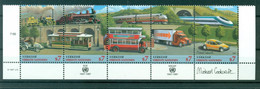 Nations Unies Vienne 1997 -  Y & T N.250/54 -  " Les Transports" (Michel N. 231/35) - Ungebraucht