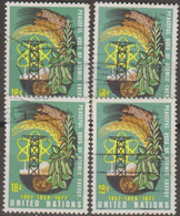 NAZIONI UNITE 1977 MiN°314 4v (o) Vedere Scansione - Used Stamps