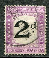 Union Of South Africa Postage Due, Südafrika Portomarken Mi# 3 Gestempelt/used - Impuestos