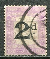 Union Of South Africa Postage Due, Südafrika Portomarken Mi# 3 Gestempelt/used - Impuestos