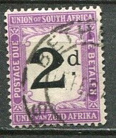 Union Of South Africa Postage Due, Südafrika Portomarken Mi# 3 Gestempelt/used - Postage Due