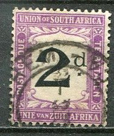 Union Of South Africa Postage Due, Südafrika Portomarken Mi# 3 Gestempelt/used - Strafport