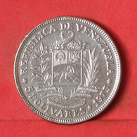 VENEZUELA 5 BOLIVARES 1973 -    KM# 44 - (Nº39465) - Venezuela