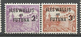 WALLIS ET Futuna TAXE N° 9 Et 10 NEUF* LEGERE TRACE DE  CHARNIERE / MH - Portomarken