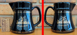 1 Pichet à WHISKY GLENFIDDICH Noir Décor Doré Hauteur 130mm - Jarras