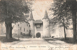 Suisse Colombier Le Chateau Cpa + Timbre Cachet 1904 - NE Neuenburg