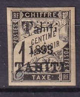 TAHITI - 1 C.  Taxe Neuf FAUX - Ungebraucht