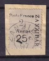 ZANZIBAR - 2 1/2  Oblitéré FAUX - Used Stamps