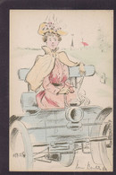 CPA Boutet Henri Femme Women Glamour Art Nouveau Non Circulé Automobile - Boutet