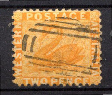 AUSTRALIE OCIDENTALE - (Colonie Britannique) - 1882 - N° 29 - 2 P. Jaune - (Cygne) - Used Stamps