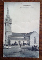 Carte Postale Ancienne - Lanvollon - L'Eglise - Lanvollon