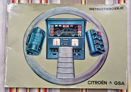 Livret  Instructieboekje CITROEN GSA 1981 - Practical