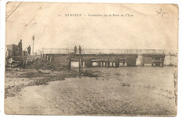 - 2266 -    ALVERINGEM  STAVELE  Sentinelles Sur Le Pont De L'Yser - Alveringem