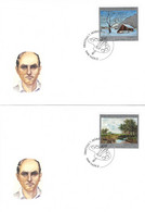 Liechtenstein,  2016 Paintings Of Ritter 2 Official  Fdc  Luxury Quality - Gebraucht