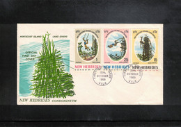 New Hebrides 1969 Pentecost Island Land Divers FDC - FDC