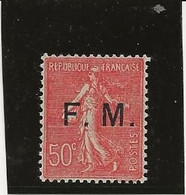 FRANCHISE MILITAIRE - N° 6 NEUF CHARNIERE - ANNEE 1929 - Military Postage Stamps