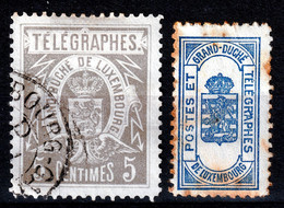 LUXEMBURG  1883  5 C  PERF.111/2  USED - Telegraphenmarken