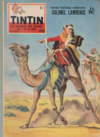 TINTIN. Couverture: L'ETRANGE COLONEL LAWRENCE.   (FUNCKEN L&F)   Edit Belge.  1958   N°40. - Tintin