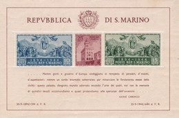 San Marino Hb 4 - Blocchi & Foglietti