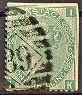 GREAT BRITAIN 1867 - Canceled - Sc# 54 - Plate 6 - 1sh - Gebruikt