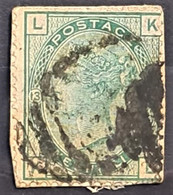 GREAT BRITAIN 1873 - Canceled - Sc# 64 - Plate 13 - 1sh - Used Stamps