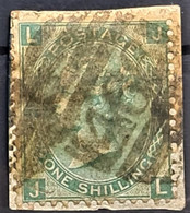 GREAT BRITAIN 1867 - Canceled - Sc# 54 - Plate 7 - 1sh - Usati