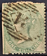 GREAT BRITAIN 1856 - Canceled - Sc# 28 - 1sh - Used Stamps