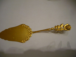 Tortenheber - Hildesheimer Rosen - Vergoldet (868e) Preis Reduziert - Spoons